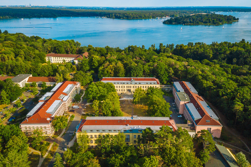 Aerial view of the Havelhöhe Clinic