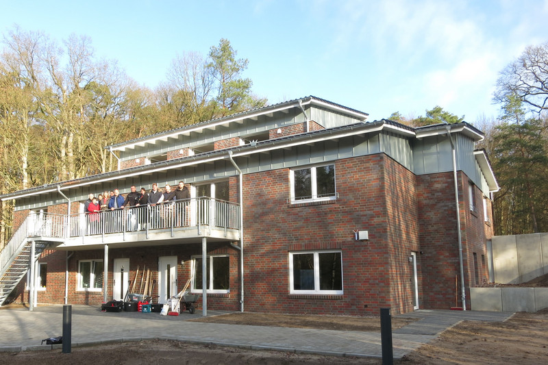 Der Neubau des Weidenhof Hitzacker bei seiner Einweihung im Dezember 2019