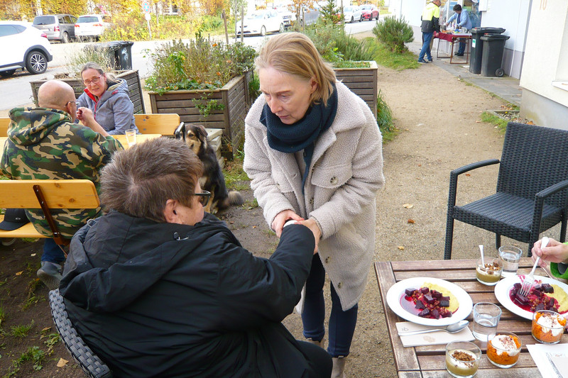 Pflegekraft in der Postsiedlung