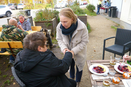 Pflegekraft in der Postsiedlung