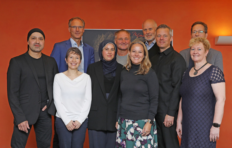 Gruppenbild von der Lehrstuhleinweihung