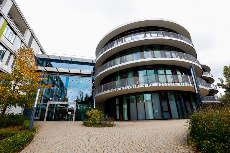 Außenansicht der Kinderklinik